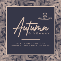 Leafy Fall Giveaway Linkedin Post Image Preview