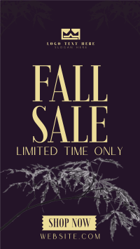 Fall Season Sale Instagram Story Design