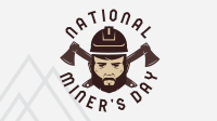 National Miner's Day Facebook Event Cover Design