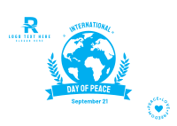 International Day of Peace Postcard Image Preview