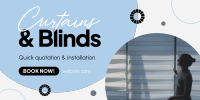 Curtains & Blinds Installation Twitter post Image Preview