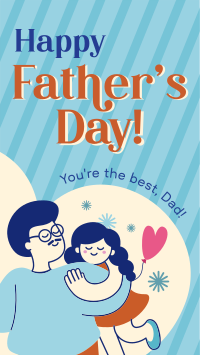 Father's Day Greeting YouTube short Image Preview