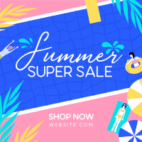 Summer Super Sale Instagram post Image Preview