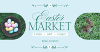 Flowery Easter Market Facebook ad Image Preview