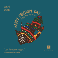 South African Freedom Day Linkedin Post Image Preview