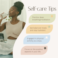 Minimalist Wellness Tips Instagram Post Preview