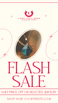 Jewelry Flash Sale YouTube short Image Preview