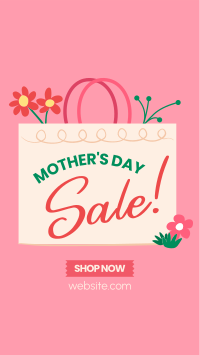 Mother's Day Shopping Sale Facebook Story Design