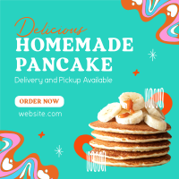Homemade Pancakes Linkedin Post Image Preview