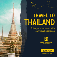 Thailand Travel Instagram Post Design