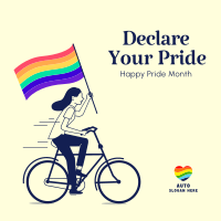 Declare Your Pride Instagram post Image Preview