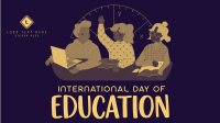 Students International Education Day YouTube Video Design