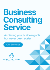 Business Consulting Poster Design