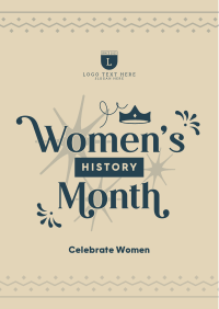 Inspiring Women Celebration Flyer Design