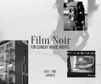 Film Noir Movie Night Facebook post Image Preview
