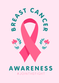 Fight Against Breast Cancer Poster Image Preview