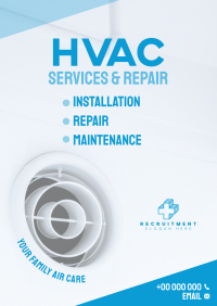 HVAC Services and Repair Poster Image Preview