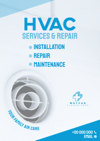 HVAC Services and Repair Poster Image Preview