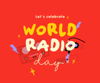 World Radio Day Facebook Post Design