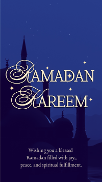 Ramadan Sunset Instagram Reel Image Preview