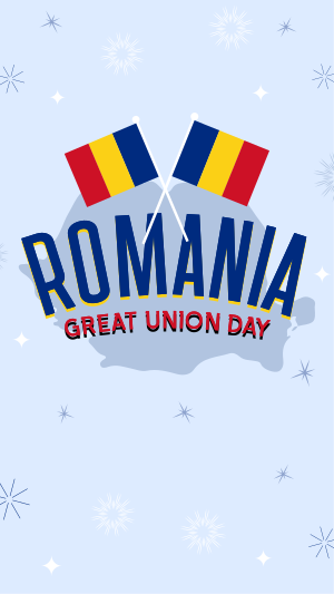 Romania Great Union Day Instagram story Image Preview