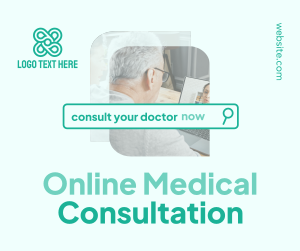 Online Doctor Consultation Facebook post Image Preview