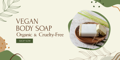 Organic Soap Twitter post Image Preview