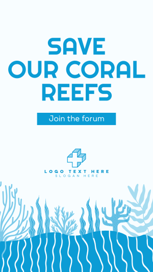 Coral Reef Conference Facebook story Image Preview