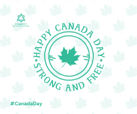 Canada Day Badge Facebook post Image Preview