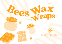 Beeswax Wraps Postcard Image Preview