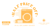Laundry Machine Facebook event cover Image Preview