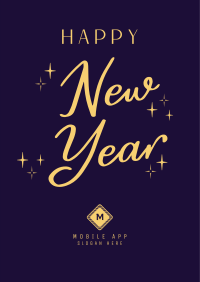New Year Greeting Poster Image Preview