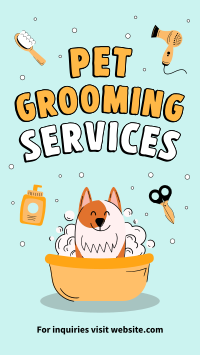 Grooming Services Facebook story Image Preview