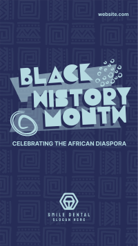 African Diaspora Celebration Facebook story Image Preview