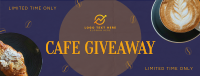 Cafe Giveaway Facebook cover Image Preview