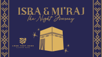 Isra and Mi'raj Facebook event cover Image Preview