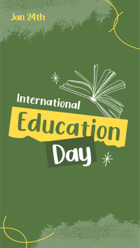 Education Day Awareness TikTok video Image Preview