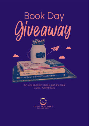 Book Giveaway Flyer Image Preview