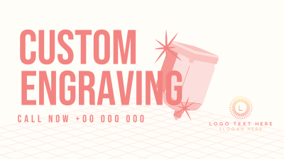 Custom Engraving Facebook event cover Image Preview