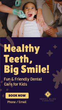 Pediatric Dental Experts TikTok video Image Preview