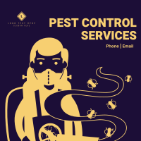 Pest Control Services Instagram Post Design