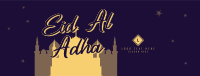 Eid Al Adha Night Facebook cover Image Preview
