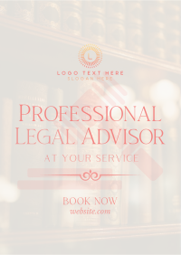 Legal Advisor At Your Service Flyer Image Preview