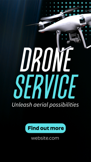 Modern Professional Drone Service Instagram story Image Preview