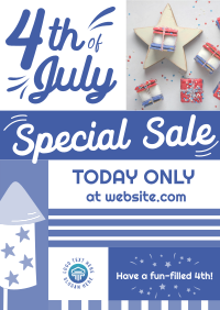 Fourth of July Sale Poster Preview