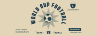 Football World Cup Facebook cover Image Preview