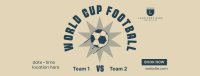 Football World Cup Facebook cover Image Preview
