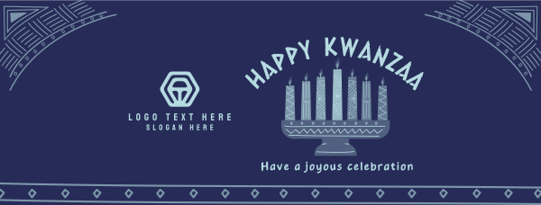 Kwanzaa Candles Facebook Cover Design Image Preview