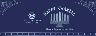 Kwanzaa Candles Facebook cover Image Preview