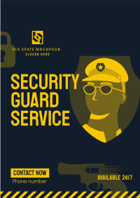 Security Guard Job Flyer Image Preview